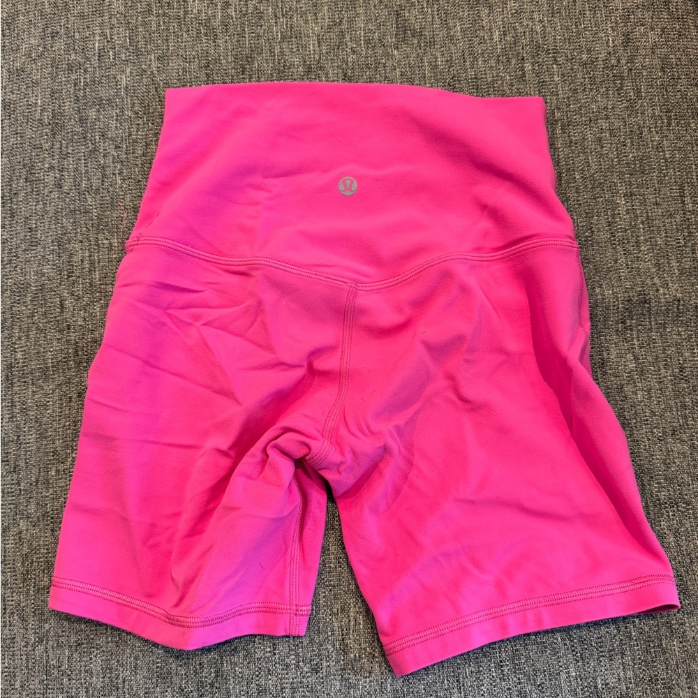 Lululemon Align high rise short 6” - sonic pink